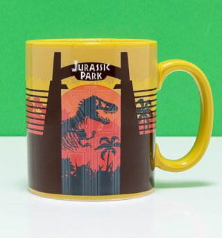Jurassic Park Heat Change Mug Jurassic Park Heat Change Mug