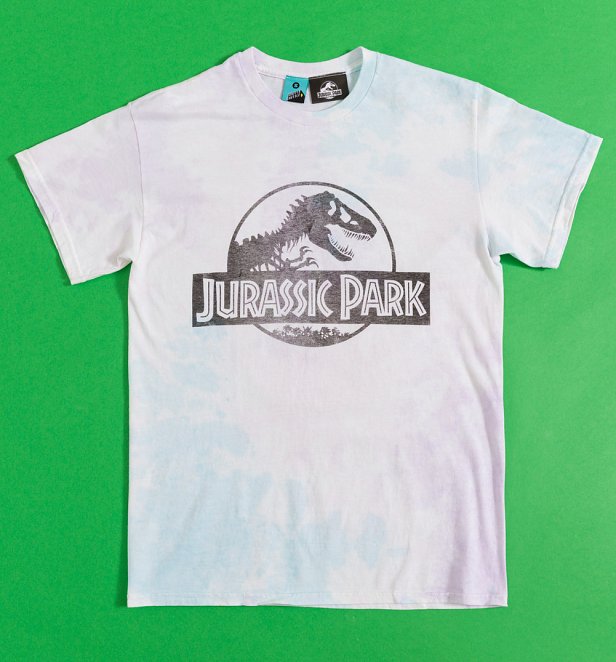 Jurassic Park Logo Vintage Tie Dye T-Shirt Jurassic Park Logo Vintage Tie Dye T-Shirt