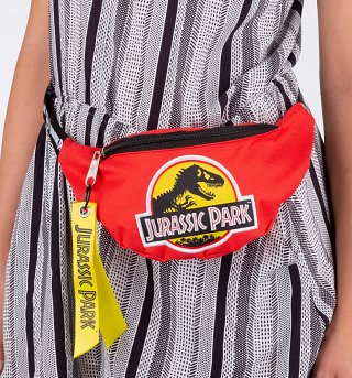 Jurassic Park Red Bumbag from Hype Jurassic Park Red Bumbag from Hype