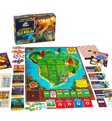Jurassic World: The Legacy of Isla Nublar Game from Funko