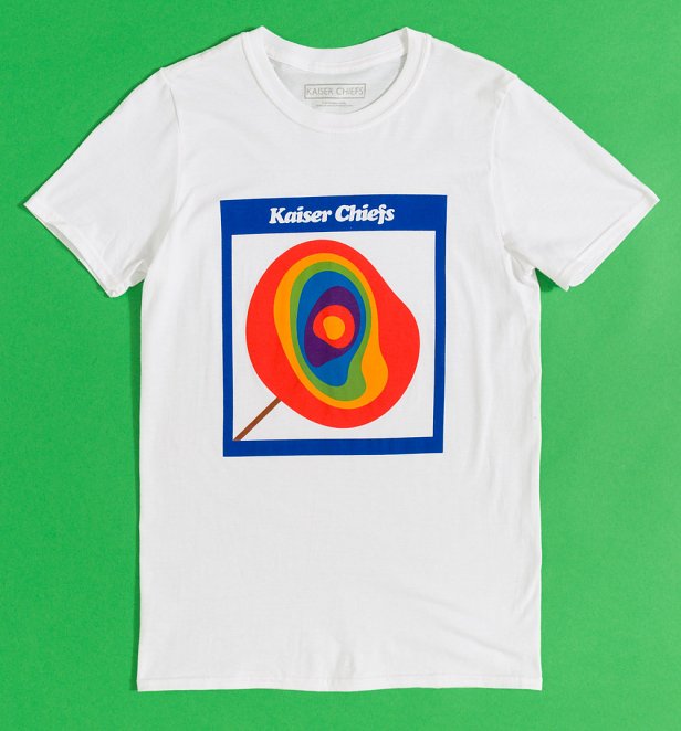 Kaiser Chiefs Lollipop White T-Shirt
