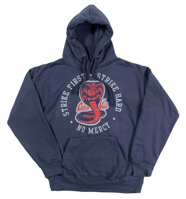 Karate Kid Strike First Strike Hard Petrol Hoodie Karate Kid Strike First Strike Hard Petrol Hoodie