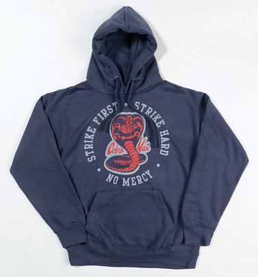 Karate Kid Strike First Strike Hard Petrol Hoodie Karate Kid Strike First Strike Hard Petrol Hoodie