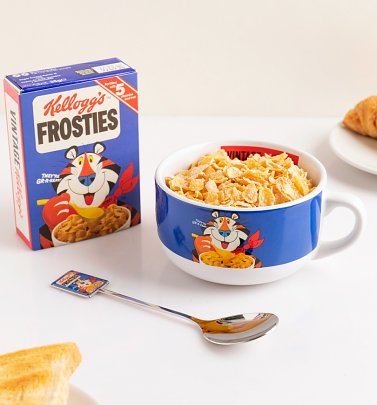 Kellogg's Frosties Bowl Mug & Spoon Set Kellogg's Frosties Bowl Mug & Spoon Set