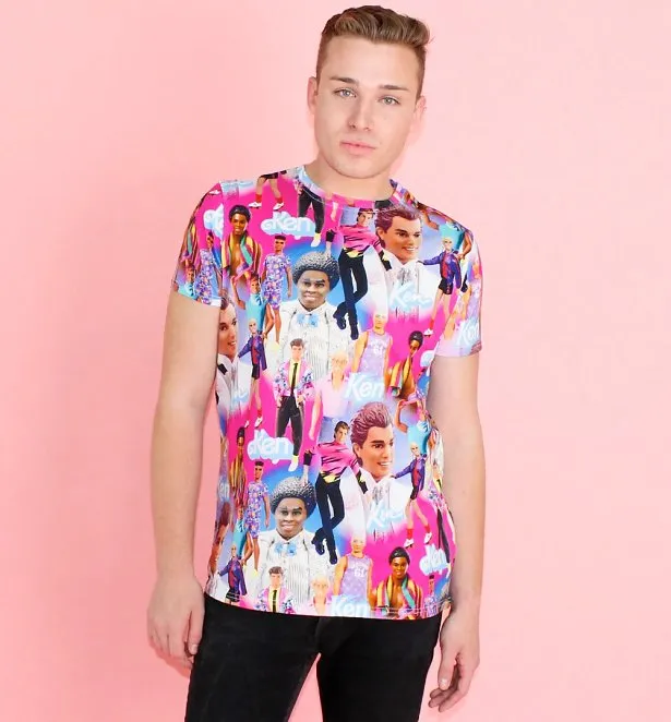 Ken All Over Print Barbie T-Shirt