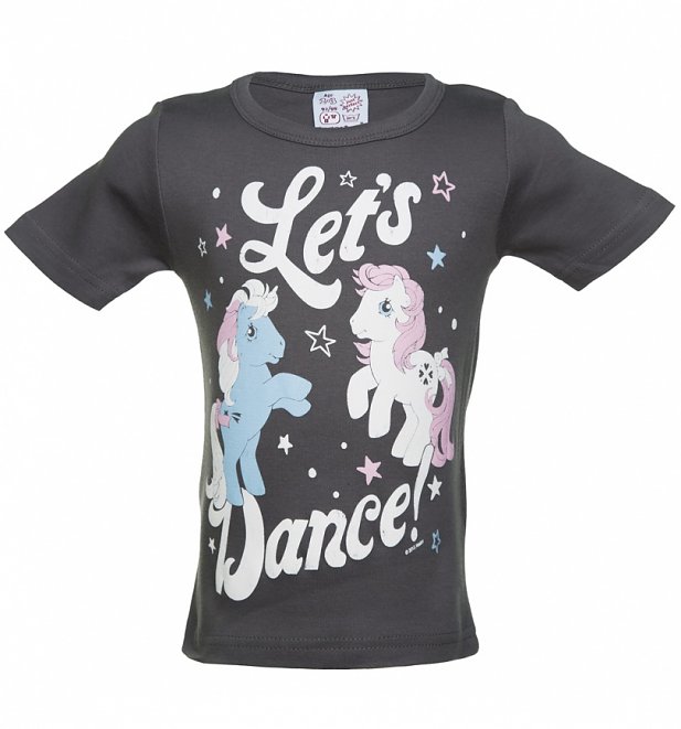 Kids Charcoal My Little Pony Let's Dance T-Shirt Kids Charcoal My Little Pony Let's Dance T-Shirt