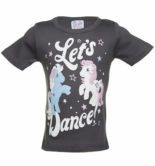 Kids Charcoal My Little Pony Let's Dance T-Shirt Kids Charcoal My Little Pony Let's Dance T-Shirt