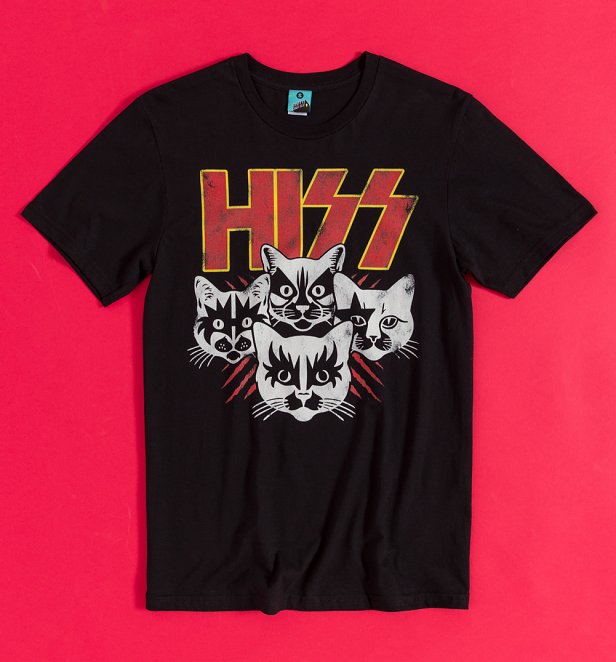 HISS Cats Black T-Shirt HISS Cats Black T-Shirt