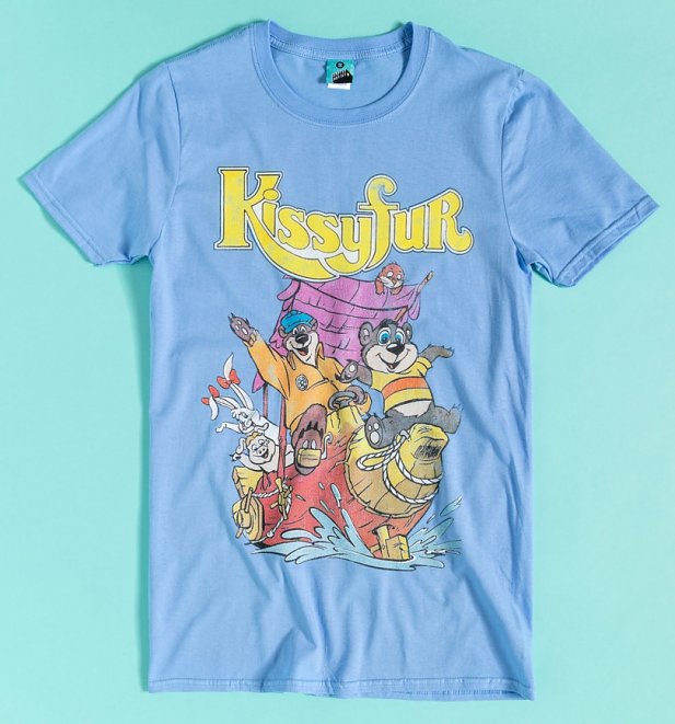 Kissyfur Blue T-Shirt Kissyfur Blue T-Shirt