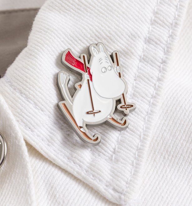 Limited Edition Moomin 80th Anniversary Winter Pin Badge Limited Edition Moomin 80th Anniversary Winter Pin Badge