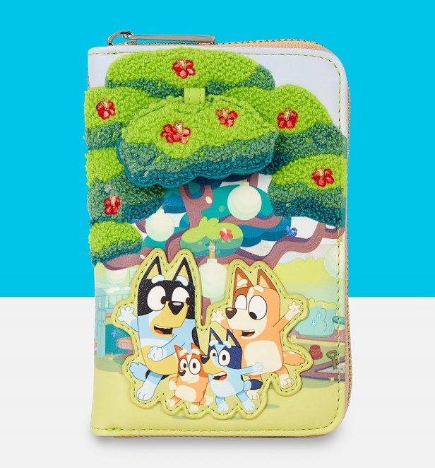 Loungefly BBC Bluey Zip Around Wallet