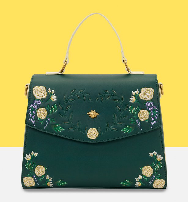 Loungefly Bridgerton Floral Crossbody Bag