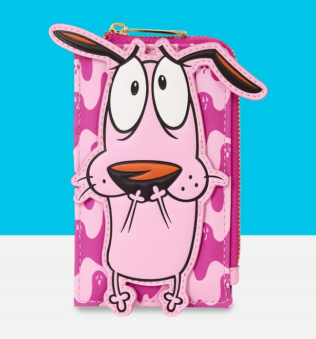 Loungefly Courage the Cowardly Dog Card Holder