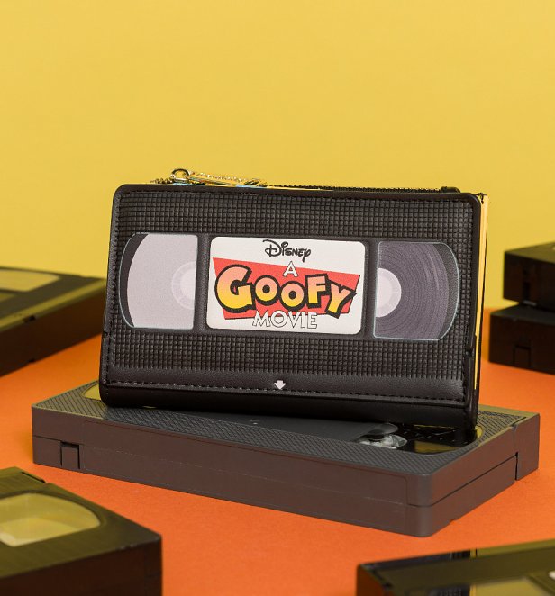 Loungefly Disney A Goofy Movie VHS Tape Figural Wallet