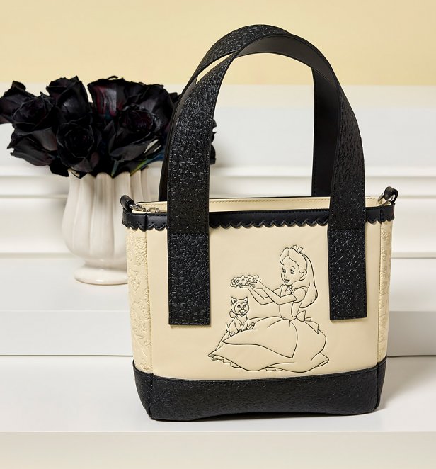 Loungefly Disney Alice In Wonderland Mini Tote Crossbody Bag
