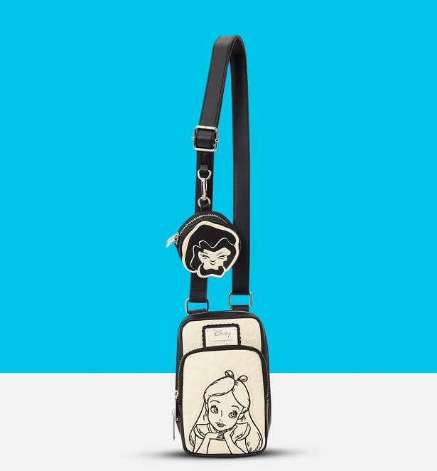 Loungefly Disney Alice In Wonderland Sling Crossbody Bag Loungefly Disney Alice In Wonderland Sling Crossbody Bag