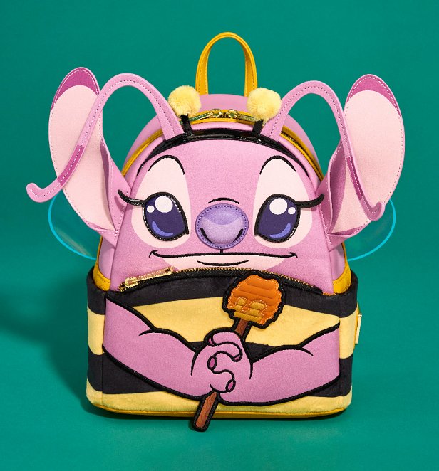 Loungefly Disney Angel Bumblebee Costume Cosplay Mini Backpack Loungefly Disney Angel Bumblebee Costume Cosplay Mini Backpack
