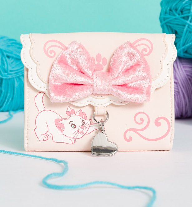 Loungefly Disney Aristocats Marie Front Bow Wallet