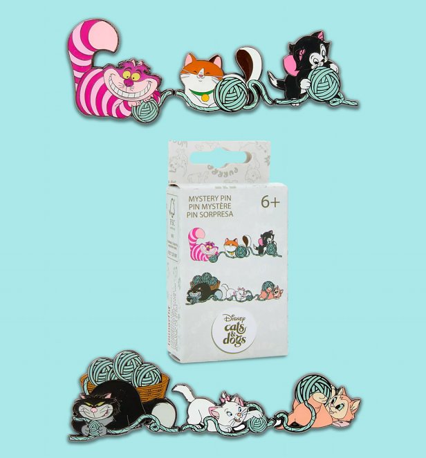 Loungefly Disney Cats And Yarn Mystery Box Pin Loungefly Disney Cats And Yarn Mystery Box Pin