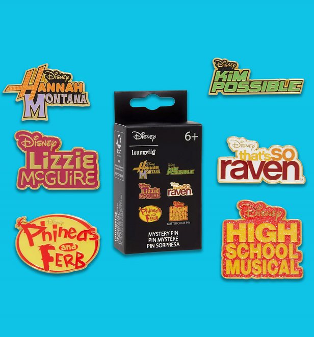 Loungefly Disney Channel Logos Enamel Mystery Box Pin