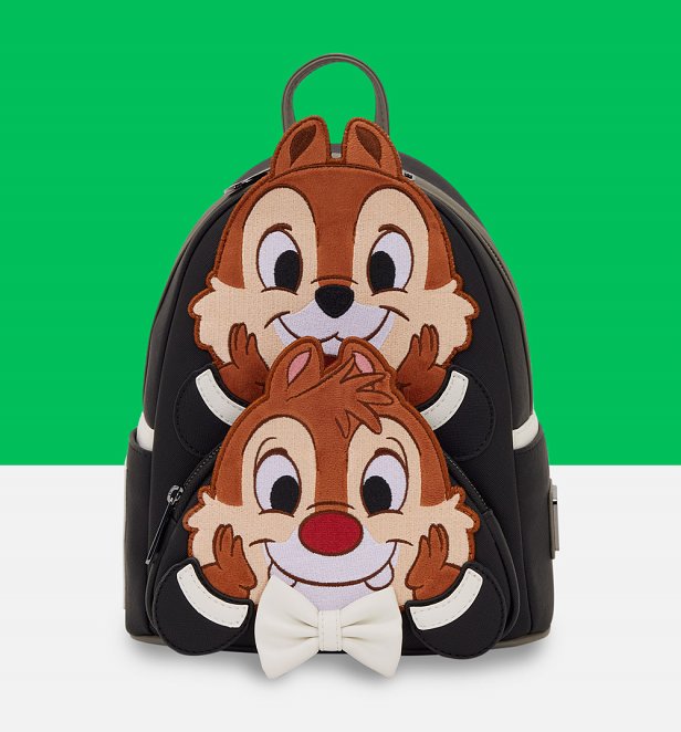 Loungefly Disney Chip 'n' Dale Two Chips And A Miss Mini Backpack