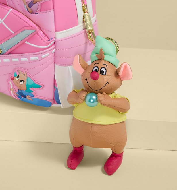 Loungefly Disney Cinderella Gus Figural Bag Charm Loungefly Disney Cinderella Gus Figural Bag Charm