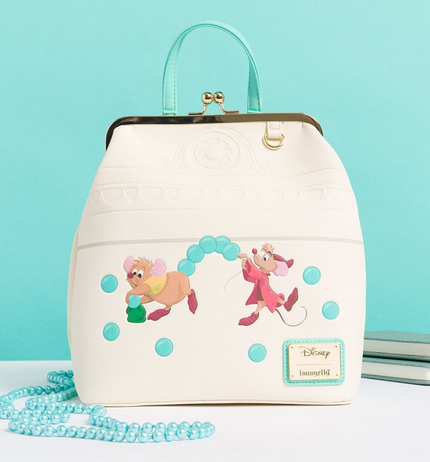 Loungefly Disney Cinderella Gus Gus Beaded Mini Backpack Loungefly Disney Cinderella Gus Gus Beaded Mini Backpack