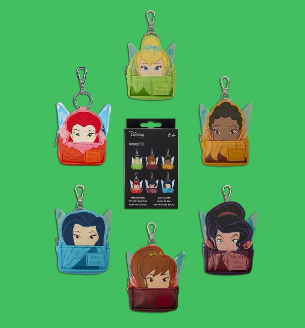 Loungefly Disney Fairies Mystery Mini Backpack Keychain Charm