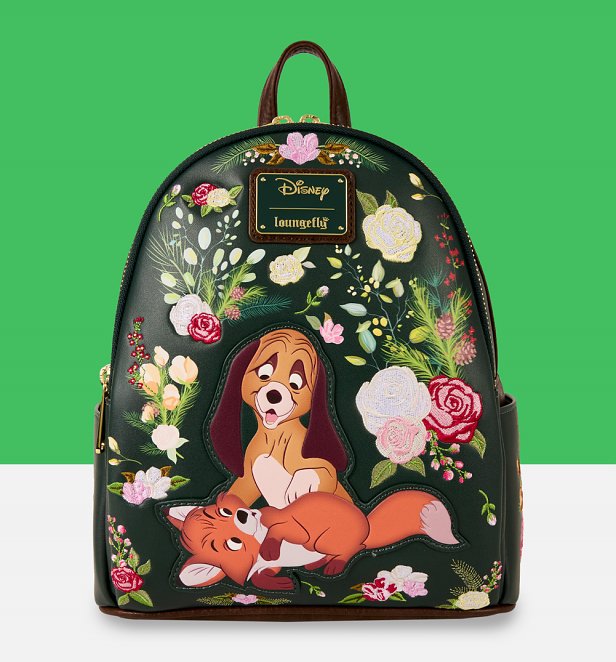 Loungefly Disney Fox And The Hound Mini Backpack Loungefly Disney Fox And The Hound Mini Backpack