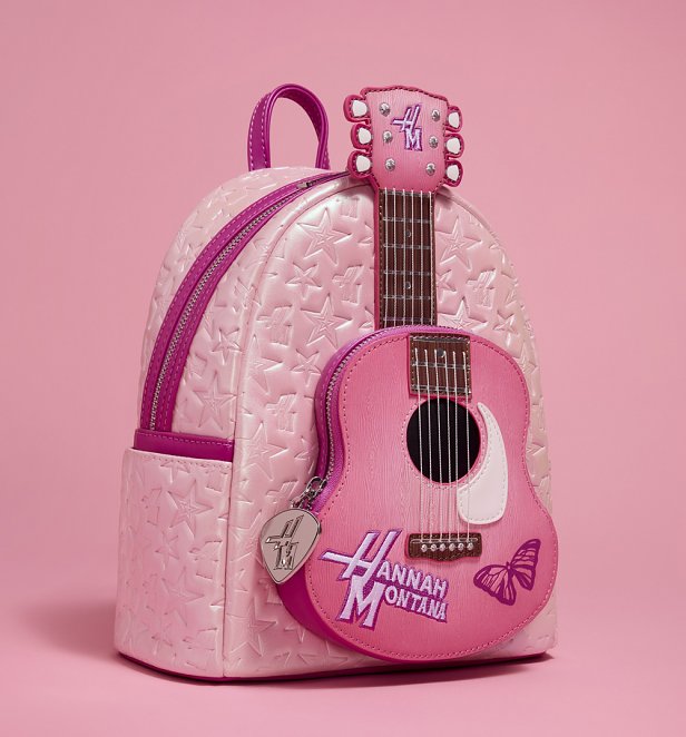 Loungefly Disney Hannah Montana Guitar Mini Backpack Loungefly Disney Hannah Montana Guitar Mini Backpack