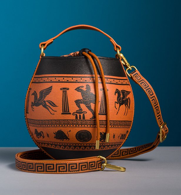 Loungefly Disney Hercules Figural Pottery Crossbody Bag Loungefly Disney Hercules Figural Pottery Crossbody Bag