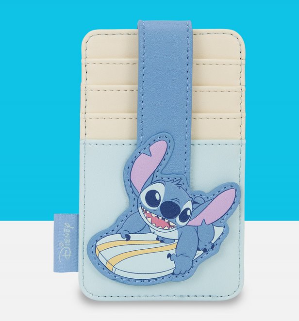 Loungefly Disney Lilo And Stitch Animal Friends Surfing Card Holder