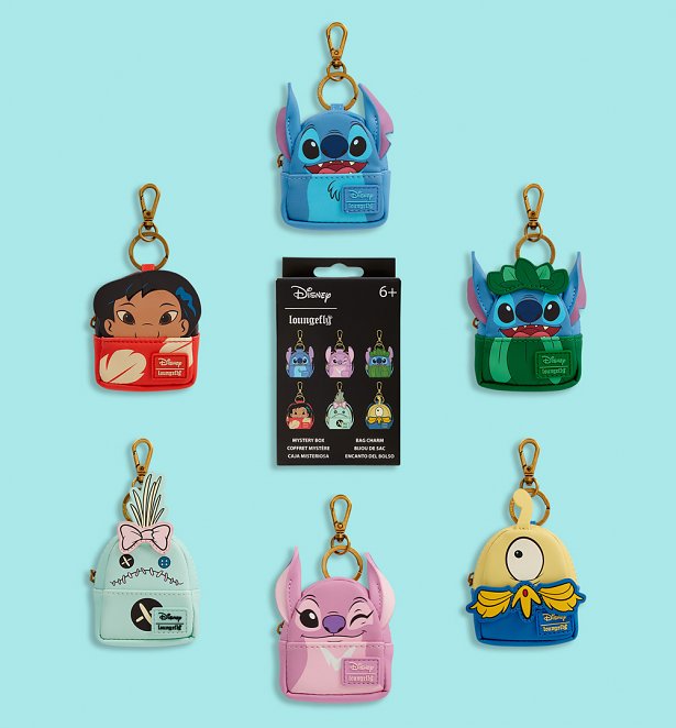 Loungefly Disney Lilo And Stitch Mystery Mini Backpack Bag Charm Loungefly Disney Lilo And Stitch Mystery Mini Backpack Bag Charm