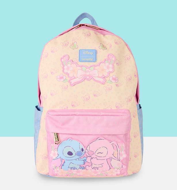 Loungefly Disney Lilo And Stitch Nylon Full Size Backpack Loungefly Disney Lilo And Stitch Nylon Full Size Backpack