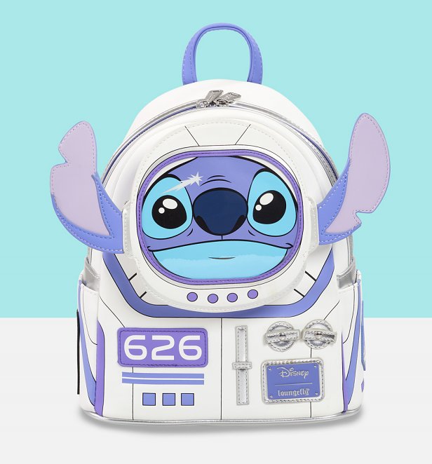 Loungefly Disney Lilo and Stitch Astronaut Stitch Mini Backpack Loungefly Disney Lilo and Stitch Astronaut Stitch Mini Backpack