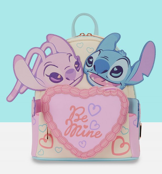 Loungefly Disney Lilo & Stitch Be Mine Mini Backpack