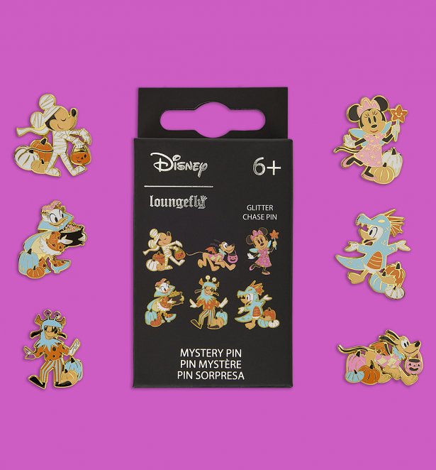 Loungefly Disney Mickey And Friends Halloween Costume Blind Box Pins