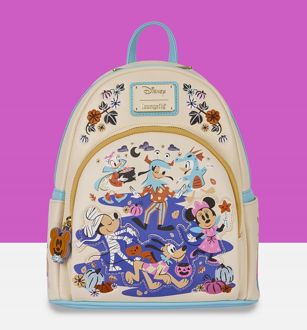 Loungefly Disney Mickey And Friends Halloween Mini Backpack