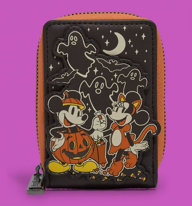 Loungefly Disney Mickey and Minnie Halloween Wallet Loungefly Disney Mickey and Minnie Halloween Wallet