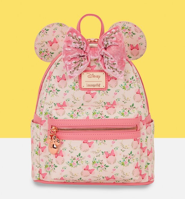 Loungefly Disney Minnie Mouse Floral Mini Backpack