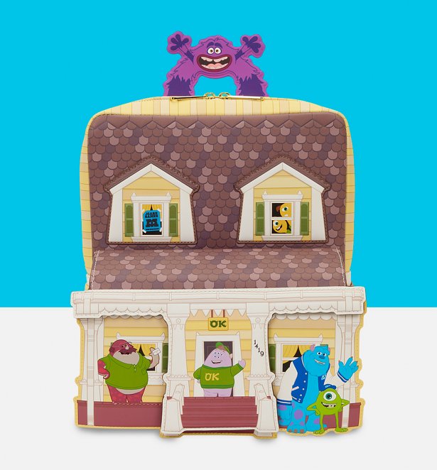 Loungefly Disney Monsters University Oozma Kappa House Figural Mini Backpack