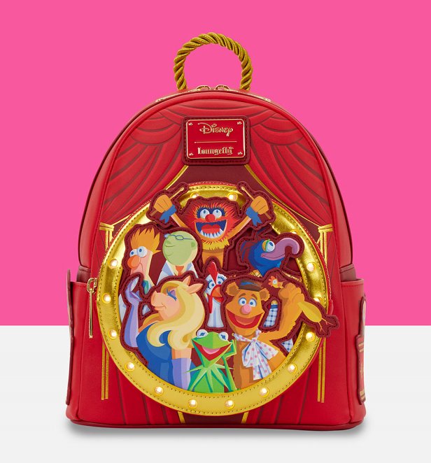 Loungefly Disney Muppets Group Cameo Mini Backpack Loungefly Disney Muppets Group Cameo Mini Backpack