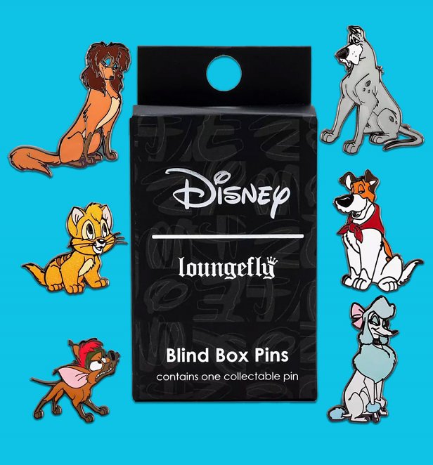 Loungefly Disney Oliver & Company Mystery Box Pin