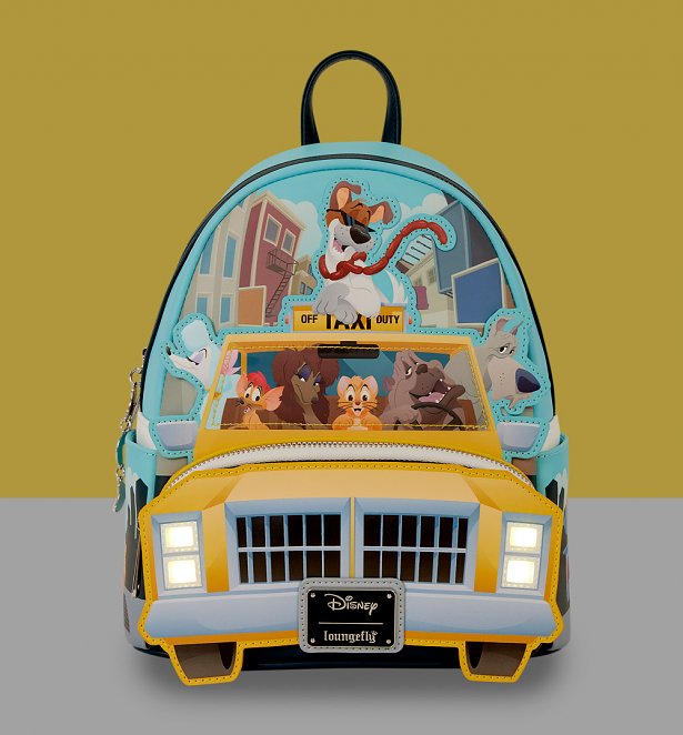 Loungefly Disney Oliver & Company Taxi Mini Backpack Loungefly Disney Oliver & Company Taxi Mini Backpack