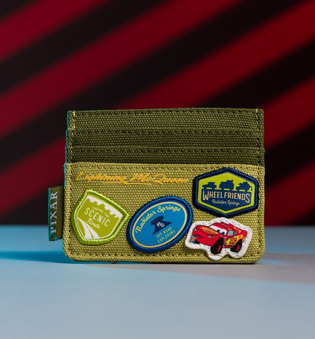 Loungefly Disney Pixar Cars Canvas Icons Card Holder Loungefly Disney Pixar Cars Canvas Icons Card Holder