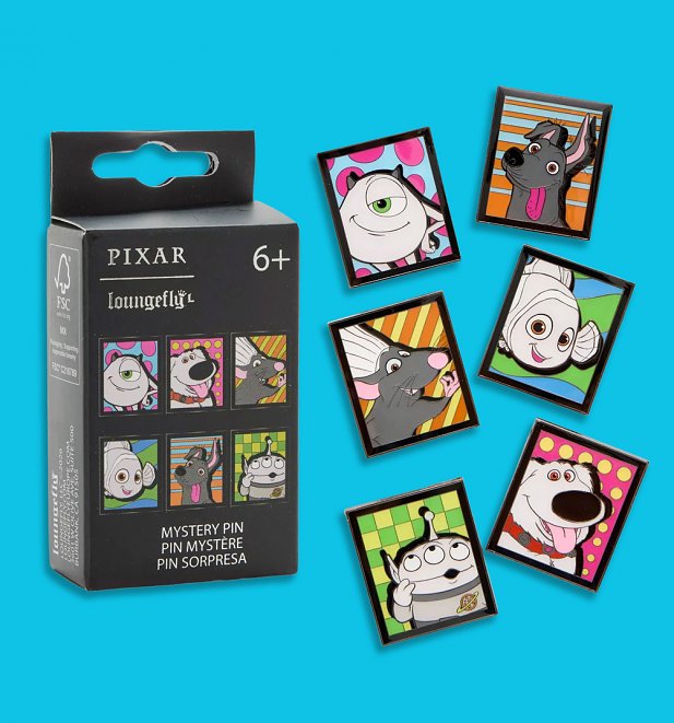 Loungefly Disney Pixar Pop Art Mystery Box Pin Loungefly Disney Pixar Pop Art Mystery Box Pin