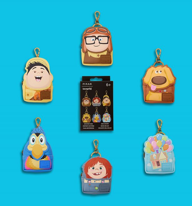 Loungefly Disney Pixar Up Mystery Mini Backpack Keychain Charms