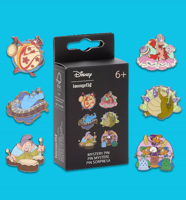 Loungefly Disney Princess Musical Sidekick Mystery Box Pin Loungefly Disney Princess Musical Sidekick Mystery Box Pin
