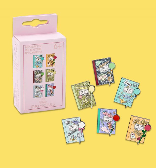 Loungefly Disney Princess Notebook Mystery Box Pin