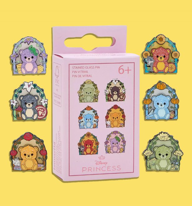 Loungefly Disney Princess Teddy Mystery Box Pin Loungefly Disney Princess Teddy Mystery Box Pin